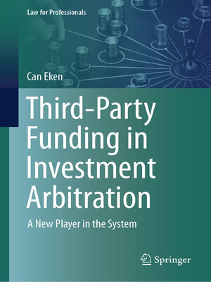 cover image of Third-Party Funding in Investment Arbitration